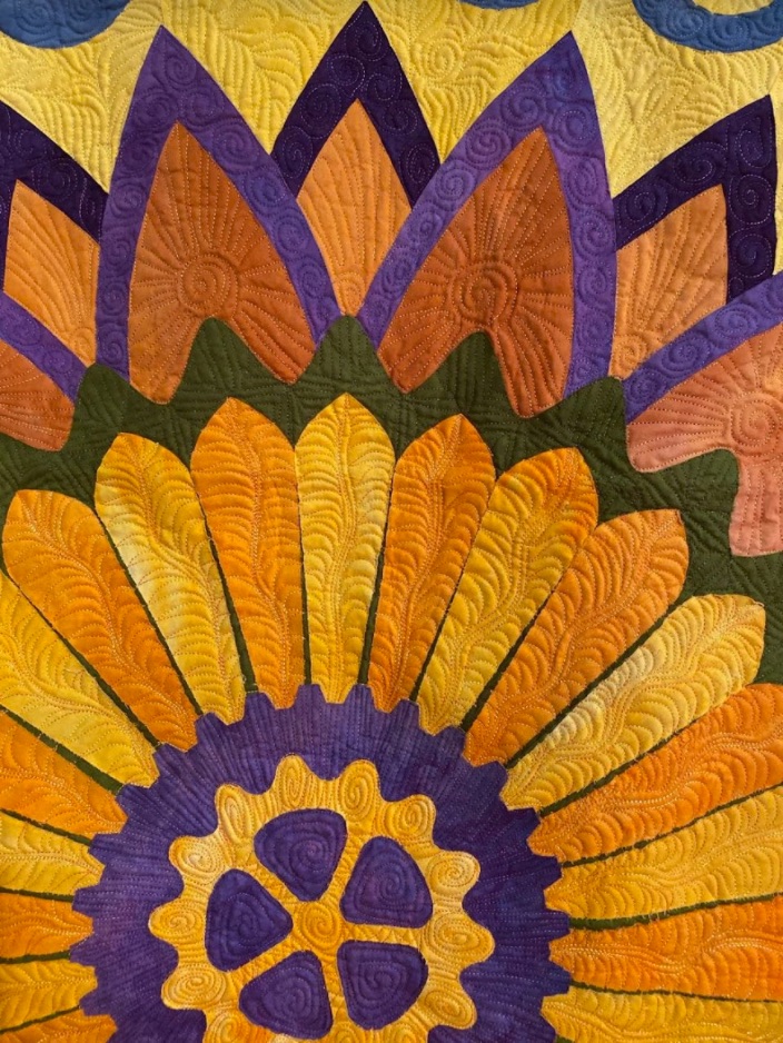 "Lunar Gazania" by Robbi Joy Eklow - Center